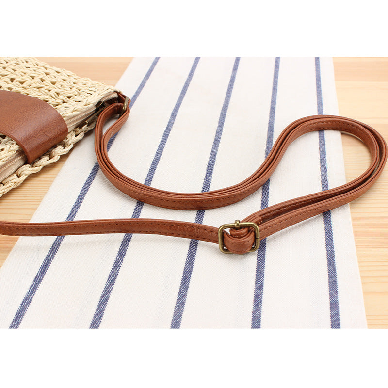 String Woven Pouch Seaside Vacation Beach Crossbody Bags