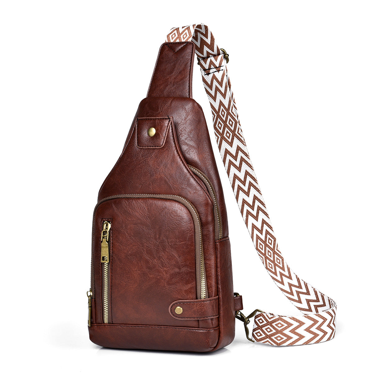 Unique Men's Cool High-grade Versatile Waterproof Men's Chest Bags