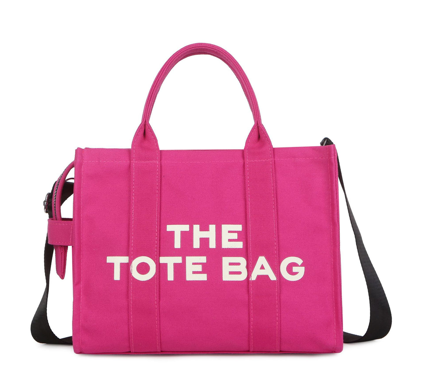 Women's Portable Canvas Simple Large Capacity Shoulder Bags