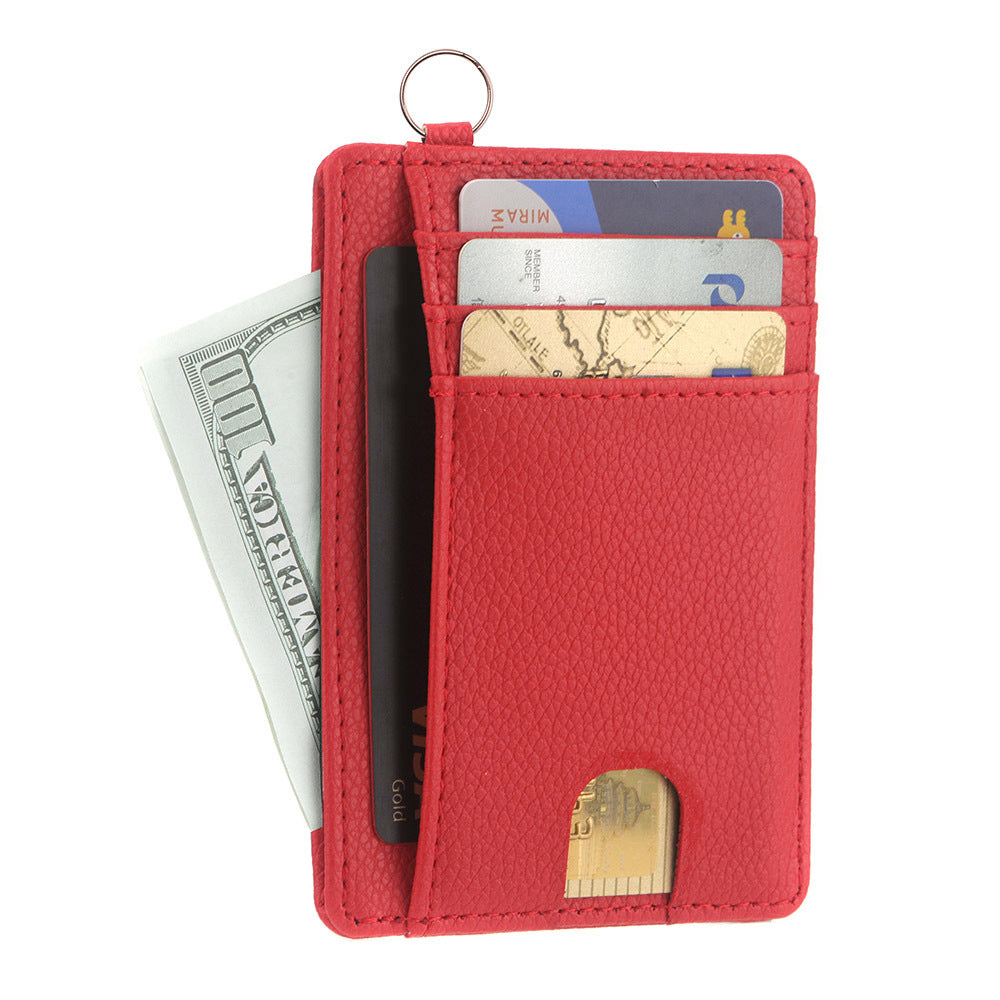 Women's Unisex Cover Advanced Sense Bank Protective Card Holder
