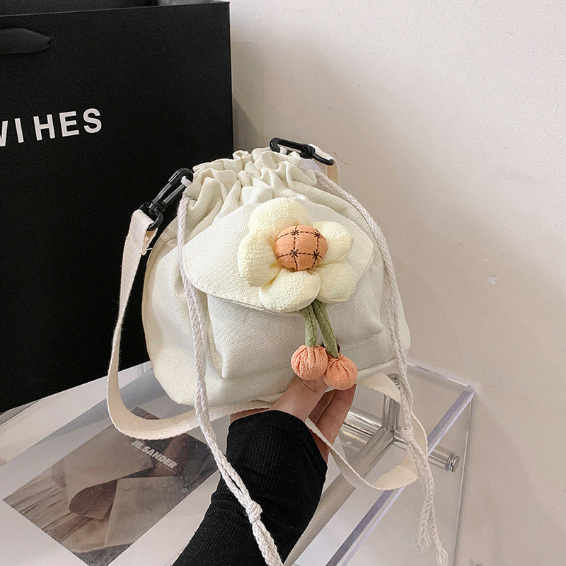 Women's Style Versatile Mini Drawstring Cute Crossbody Bags