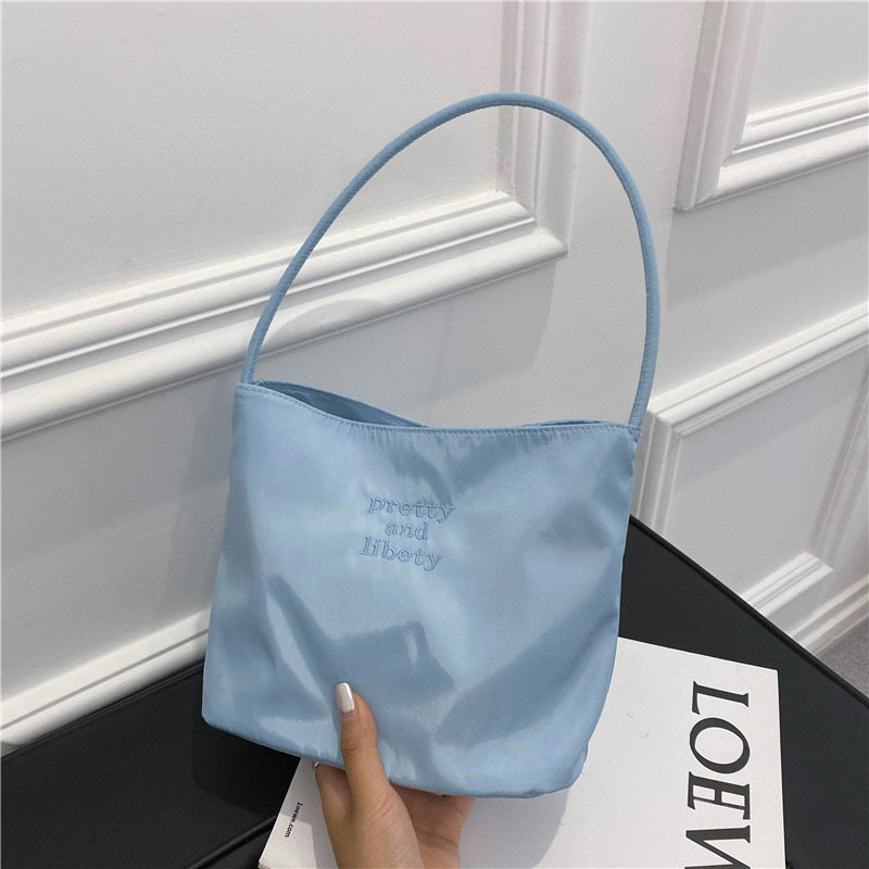 Beautiful Charming Women's Attractive Simple Nylon Armpit Bags