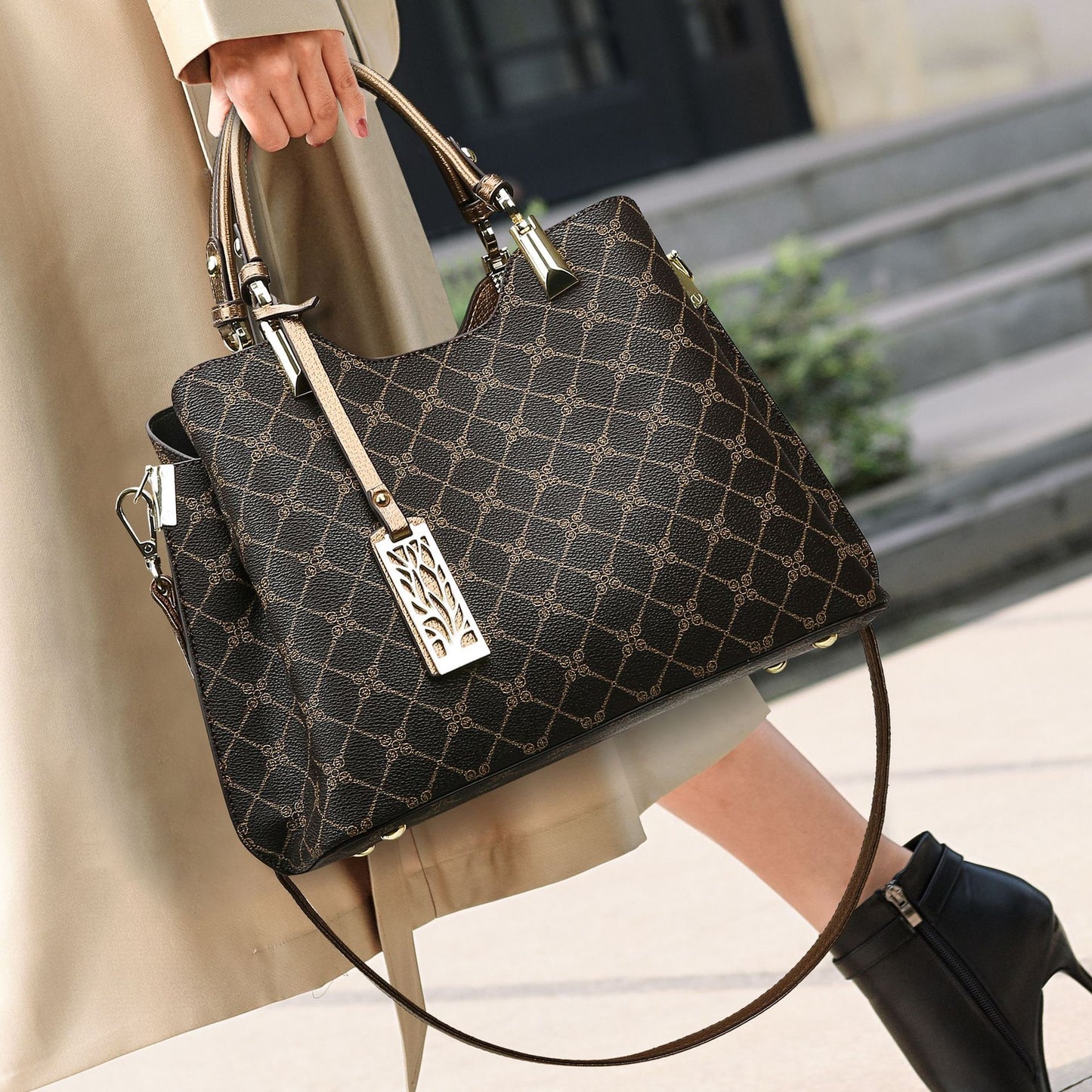 Women's Summer Fashion Mom Large Capacity Totes Handbags