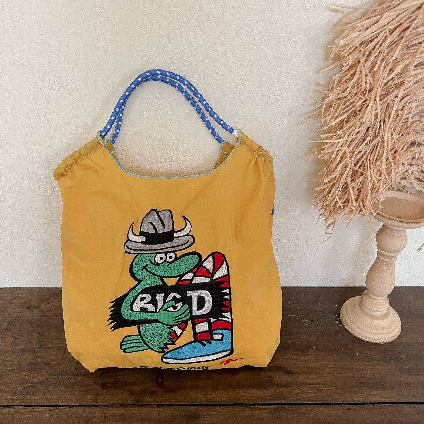 Crocodile Embroidery Shopping Niche Nylon Cloth Handbags