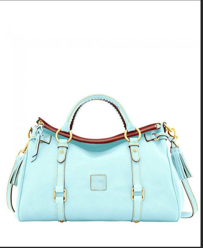 Women's Retro Work Plant Soft Hand-held Commuter Crossbody Bags