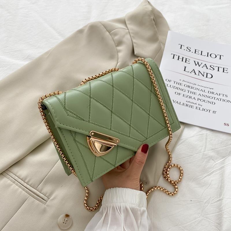 Women's Summer Chain Fashion Western Style White Crossbody Bags