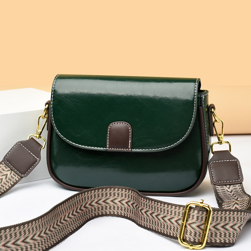 Women's Fashion Contrast Color Elegant Portable Bags