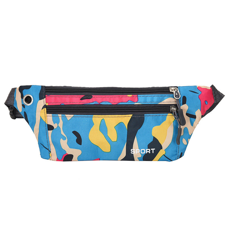 Women's & Men's & Canvas Running Cell Riding Invisible Bags