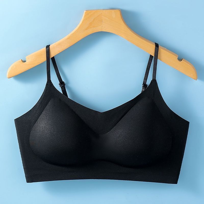 Women's Seamless Underwear For Spaghetti Strap Summer Thin Big Breast Tanks Camis