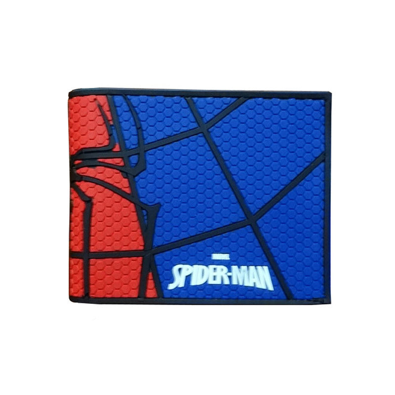Men's Heros Short Black Spider Green Less Ladies Wallets