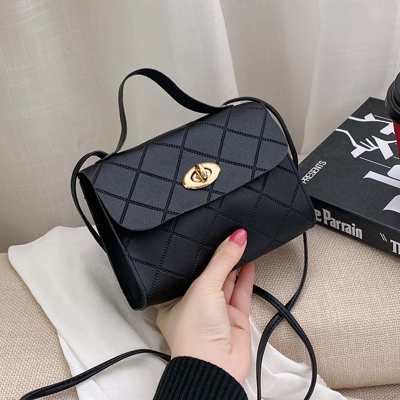 Popular Women's Diamond Fashion Simple Portable Shoulder Bags