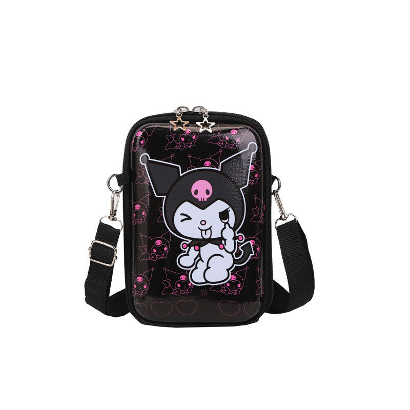 Women's Hardshell Fashion Pouch Street Trendy Mobile Crossbody Bags