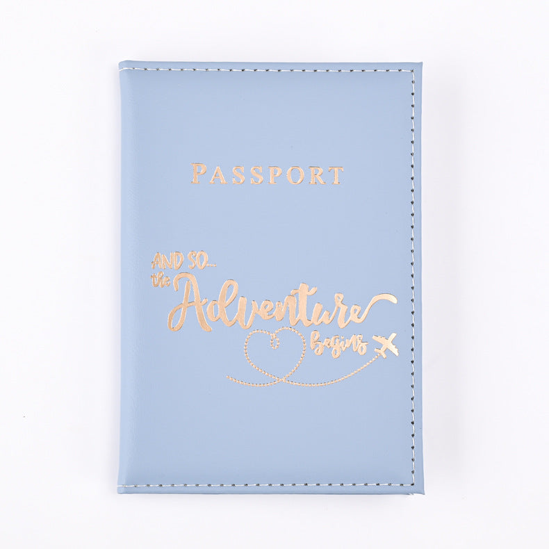 Attractive Pattern Passport Cover Ticket Clip Card Holder