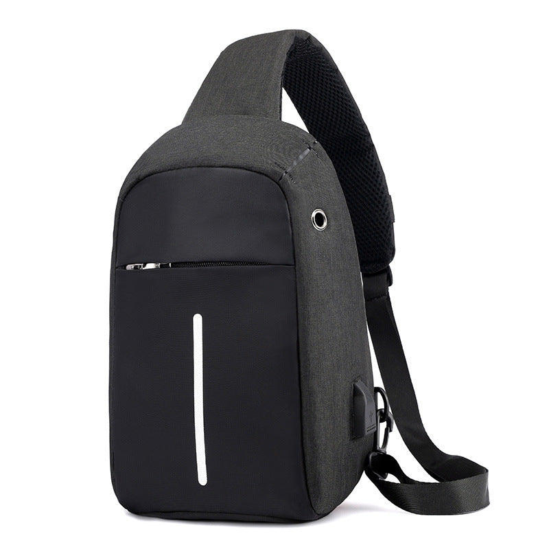 Men's Classy Innovative Attractive Motorcycle Password Men's Chest Bags