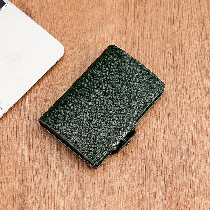 Automatic Pop-up Metal Credit Box Foldable Card Holder