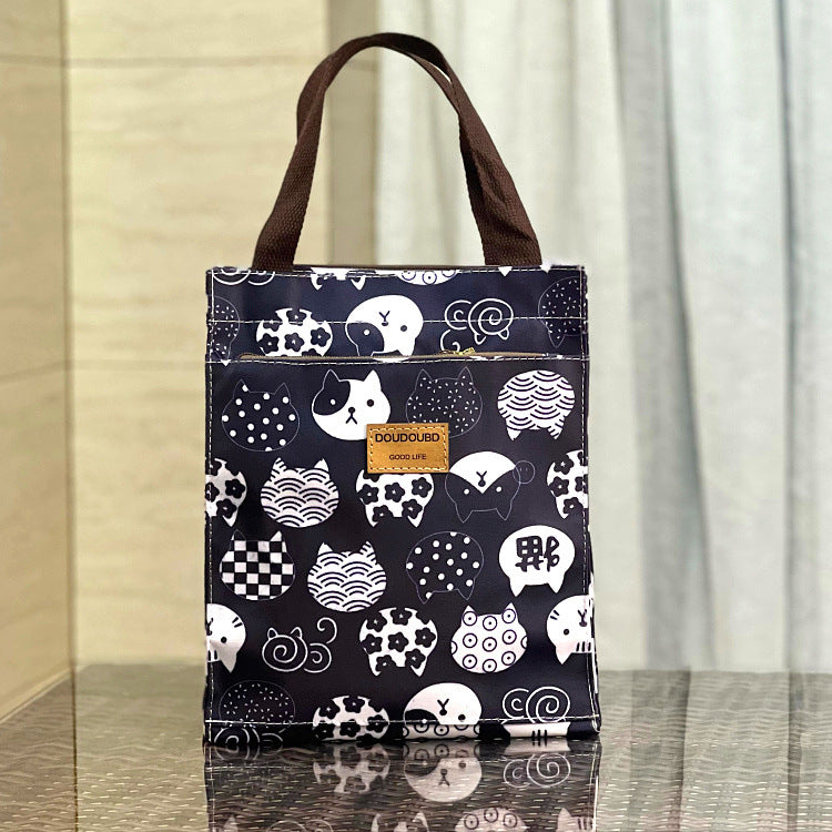 Volume Waterproof Lunch Box Snack Make-up Handbags