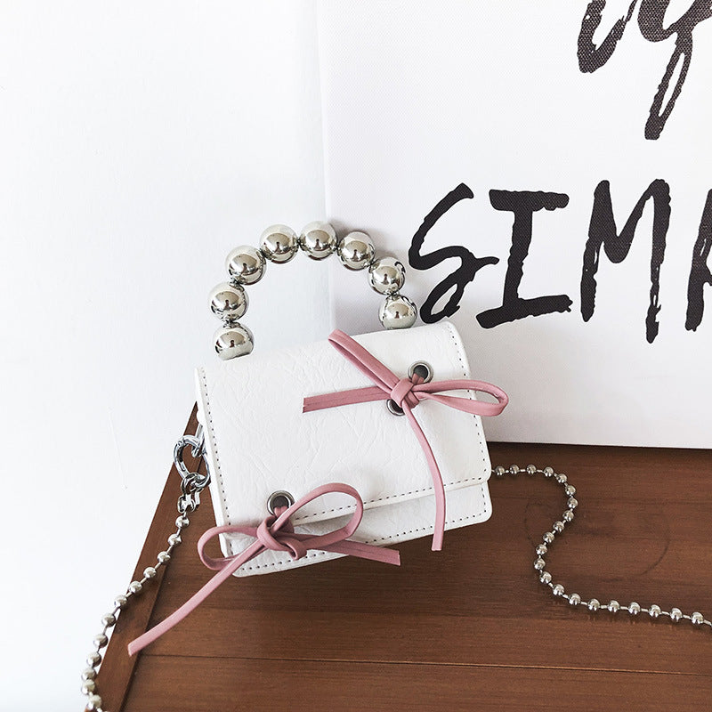 Black Pink Bow Mini Chain Cute Crossbody Bags
