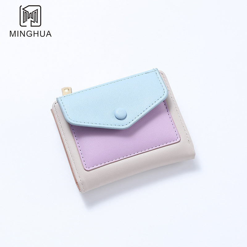 Short Fresh Simple Geometric Pattern Source Coin Purses