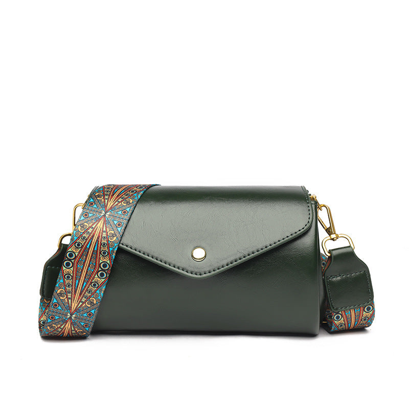 Women's Fashion Round Soft Leather Textured Large Shoulder Bags
