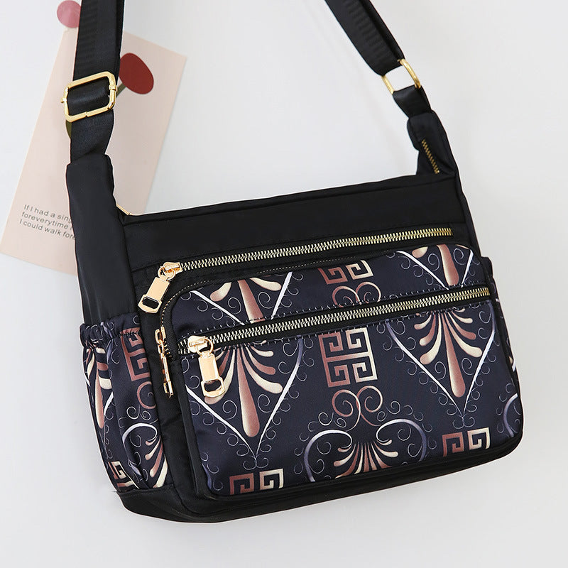 Women's Fashion Nylon Cloth Mummy Canvas Stall Shoulder Bags