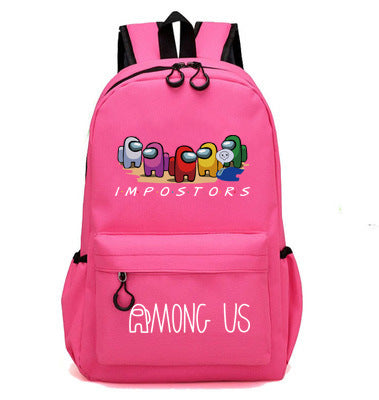 Children's Among Primary Space Werewolf Killing Surrounding The Backpacks