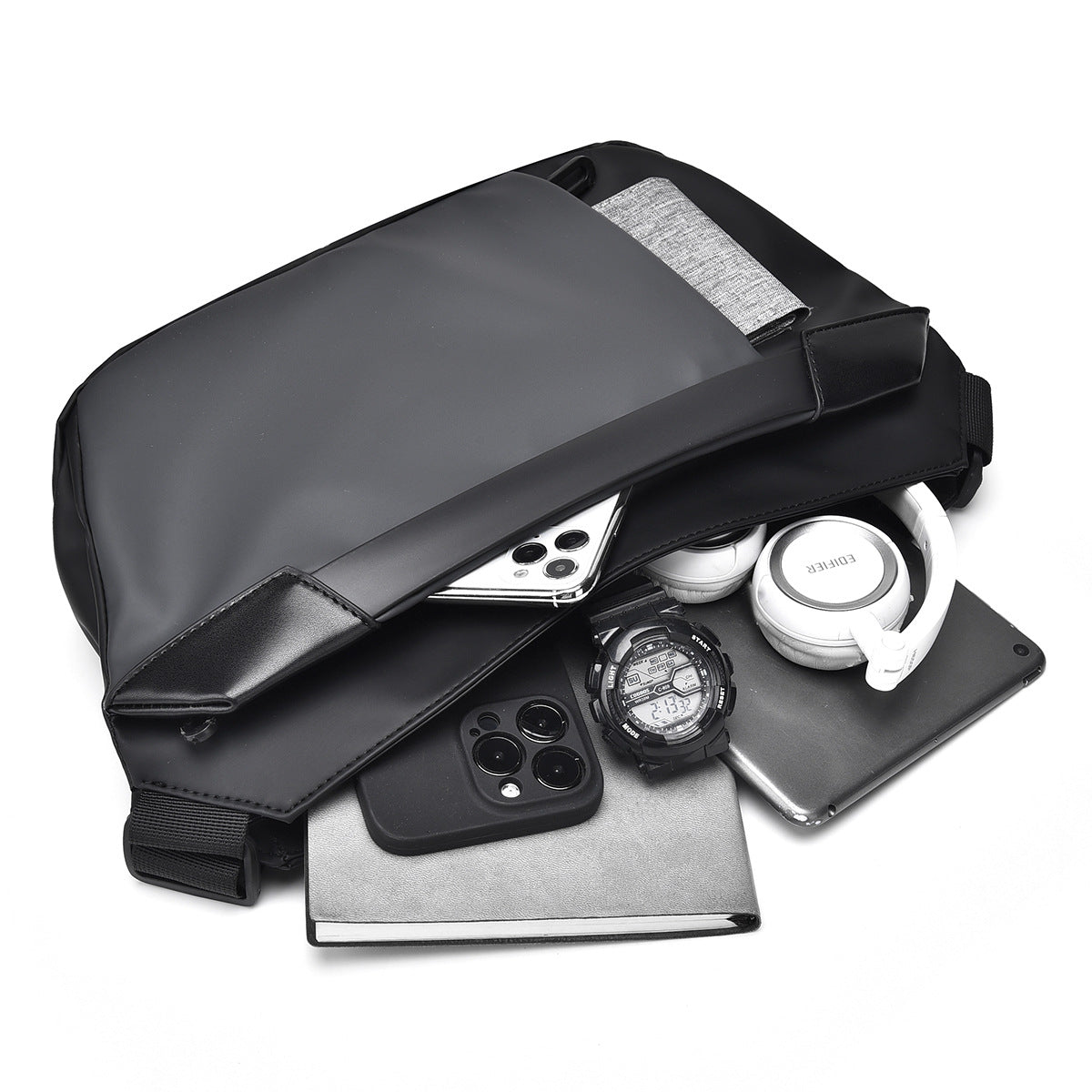 Unique Men's Slouchy Innovative Trendy Portable Men's Chest Bags