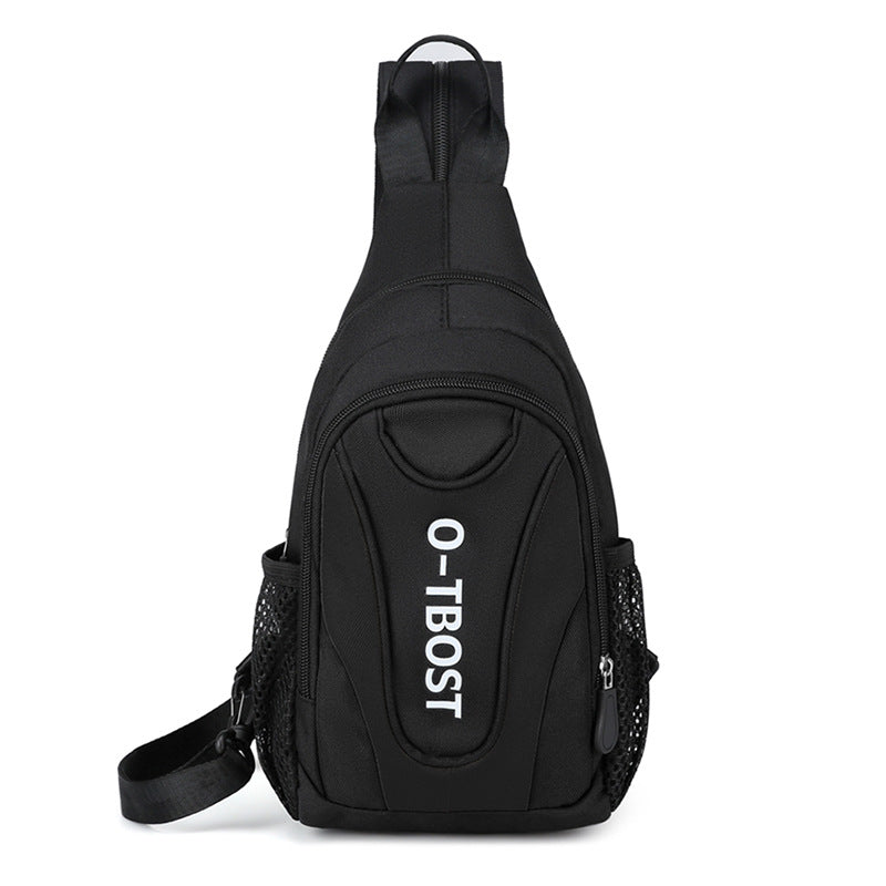 Women's & Men's & Leisure Two Shoulders Oxford Cloth Men's Chest Bags