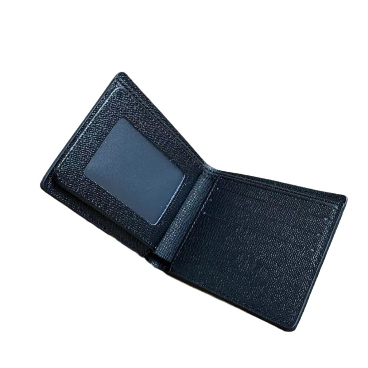 Men's Breathable Vertical Model In Shape Folded Printed Men's Wallet