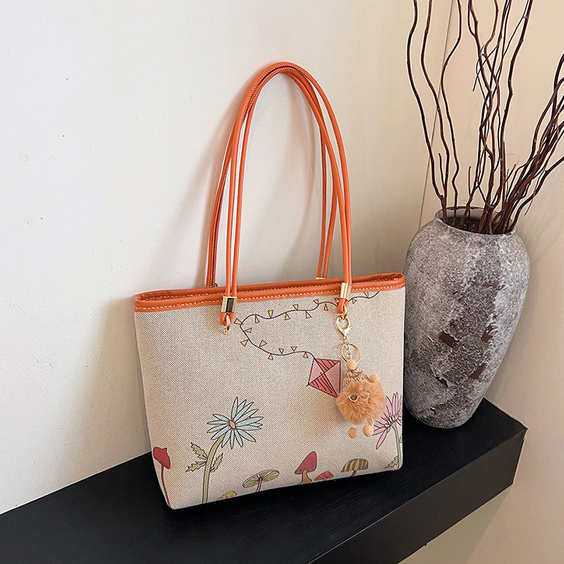 Women's Printed Fashionable Stylish Big Pocket Trendy Shoulder Bags
