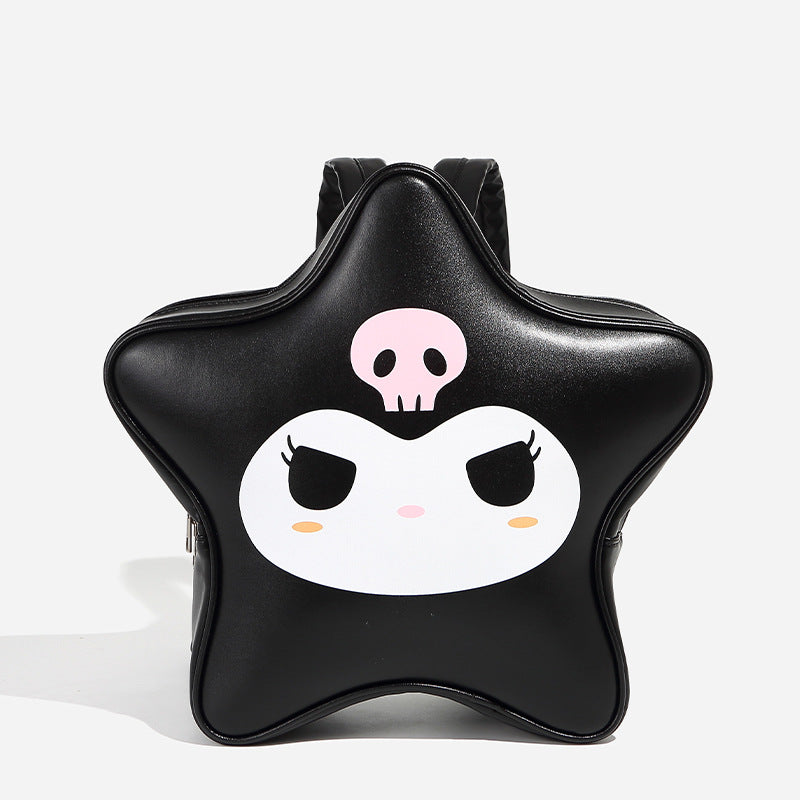 Women's Eyes Cute Five-pointed Star Millennium Sweet Backpacks