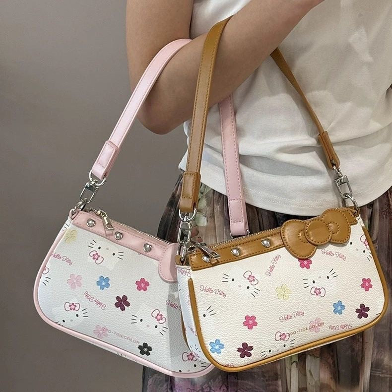 Homemade Underarm Female Good-looking Korean Style Crossbody Bags