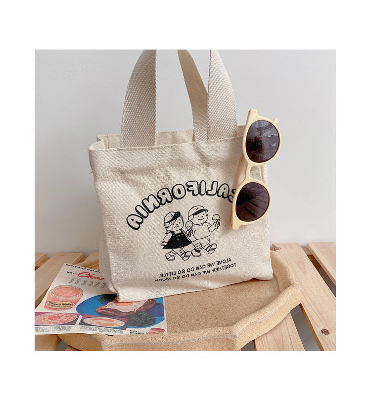 Style Thermal Large Capacity Lunch Box Handbags