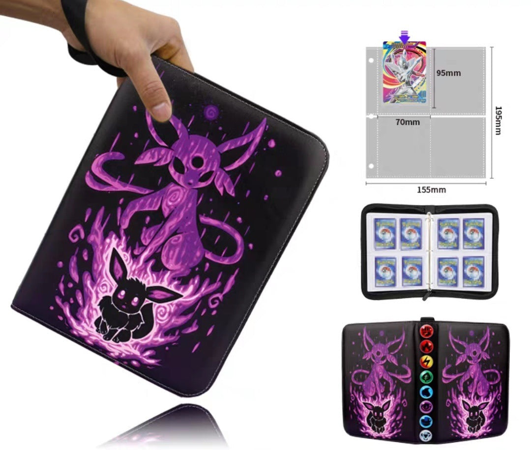 Capacity Loose-leaf Anime Elf Collection Book Card Holder