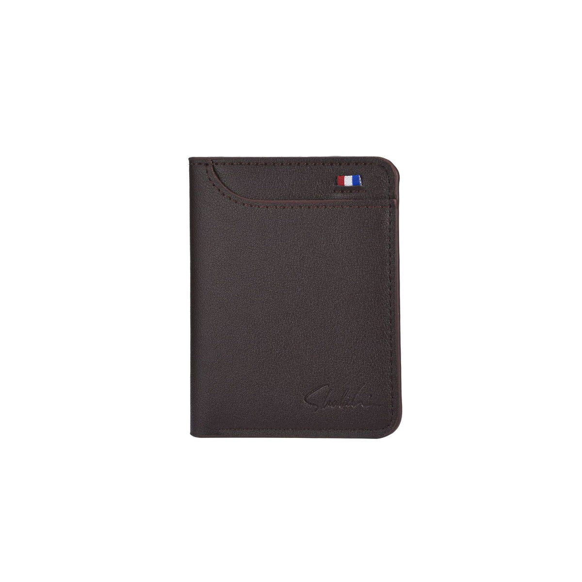 Men's Multiple Slots Vertical Certificate Large Capacity Card Holder