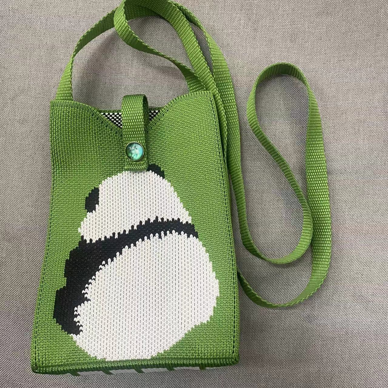 Style Woolen Yarn Fashion Simple Knitted Shoulder Bags