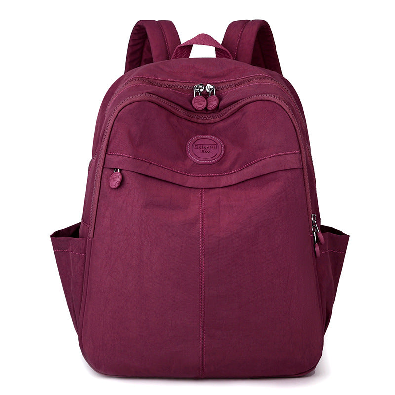 Women's Large Capacity Korean Waterproof Tide Computer Backpacks