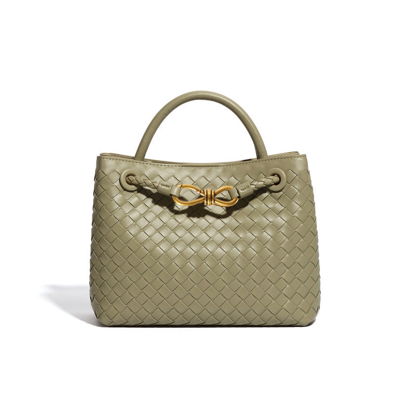 Woven Trumpet Simplicity Easy Matching Large Handbags