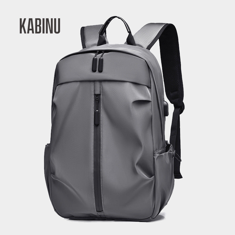 Men's Korean Pure Color Washed Business Commute Bags