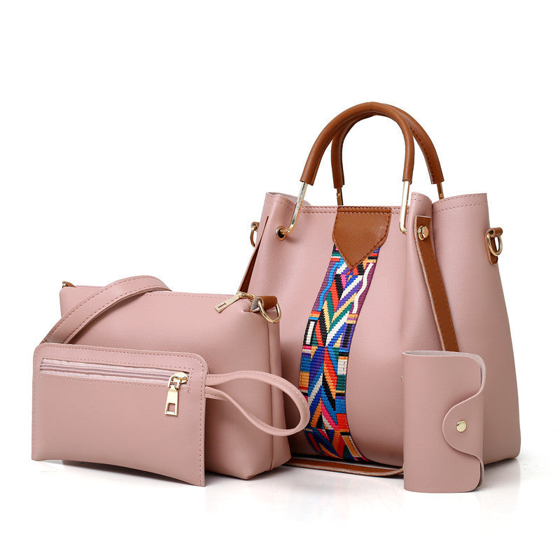 Women's Mother Large Capacity Trendy Contrast Color Bags