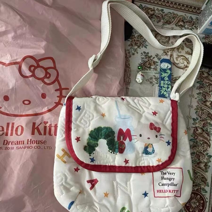 Fashion Joint Embroidery Cute Wild Green Crossbody Bags
