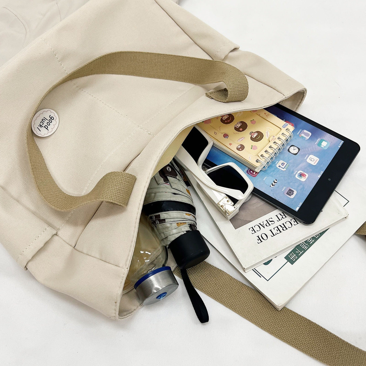 Women's Large Capacity Leisure Portable Underarm Oxford Shoulder Bags