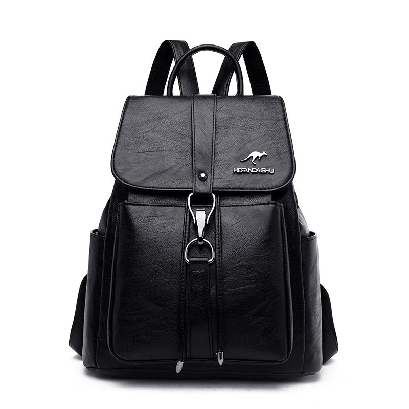 Female Simple And Stylish Versatile Large Backpacks