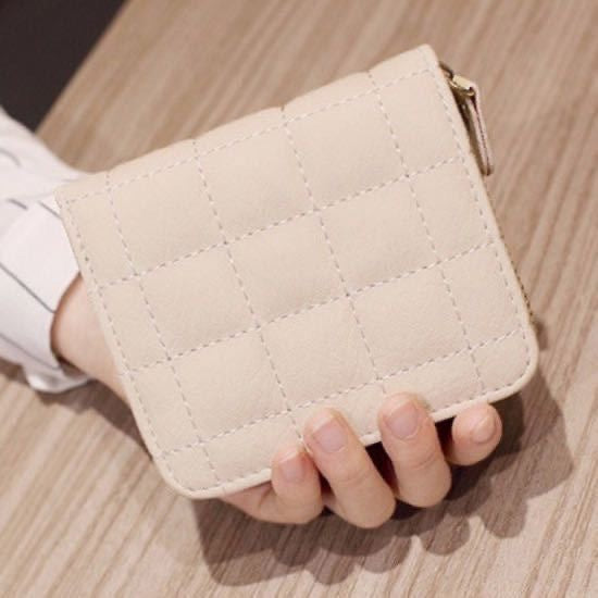 Women's Korean Style Mini Short Zipper Cute Ladies Wallets