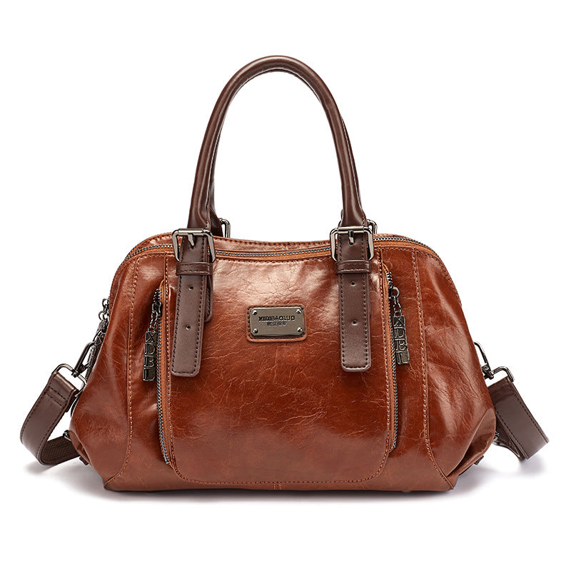 Women's Retro Fashion Portable Adjustable Large Capacity Bags