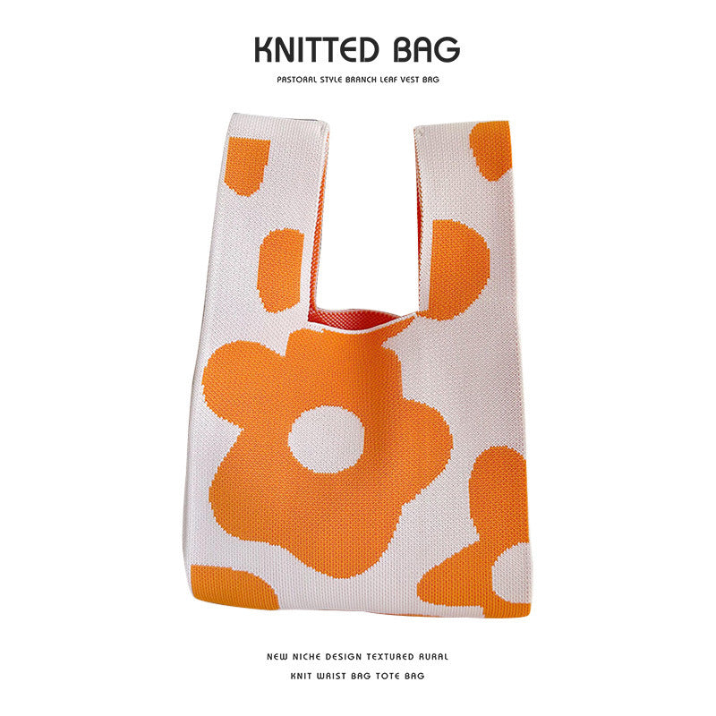 Series Knitted Versatile Large Capacity Commuter Holiday Bags