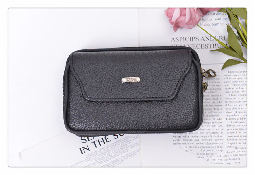 People Wear Horizontal Vertical Zipper Mobile Construction Phone Bags