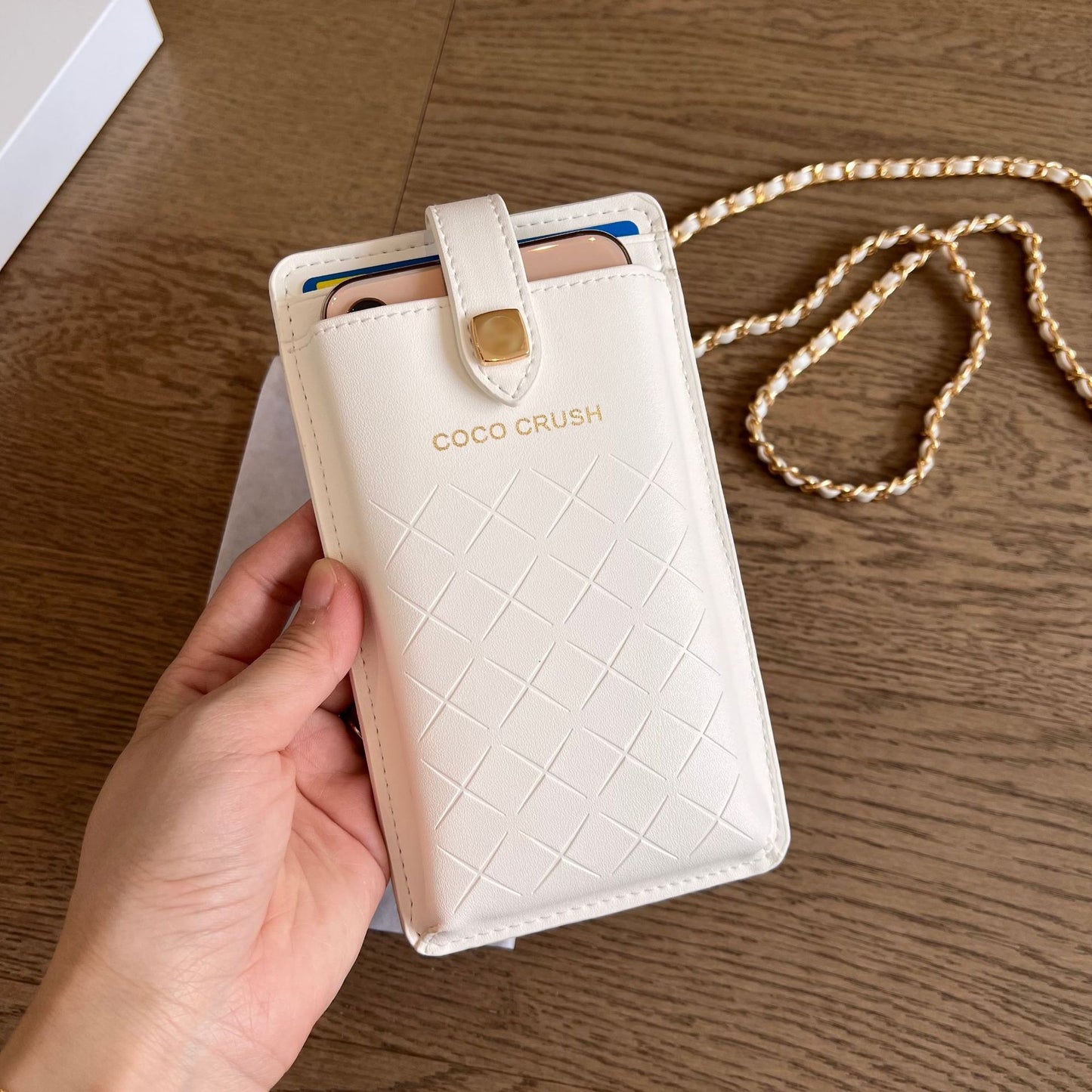 Premium Jewelry Limited Chain Mobile Simple Phone Bags
