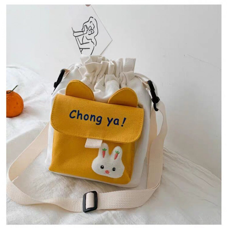 Women's Canvas Korean Style Creative Fashion Shoulder Bags