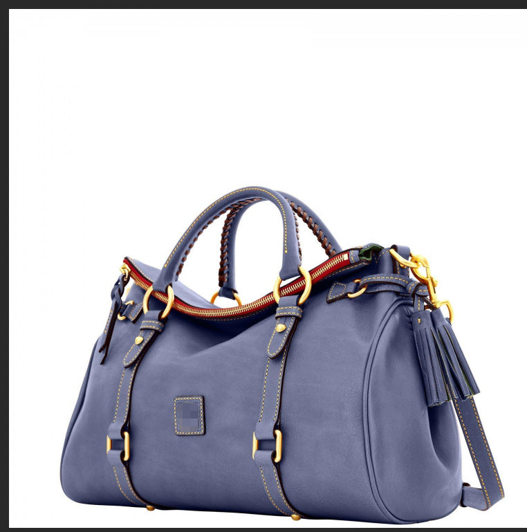 Women's Retro Work Plant Soft Hand-held Commuter Crossbody Bags