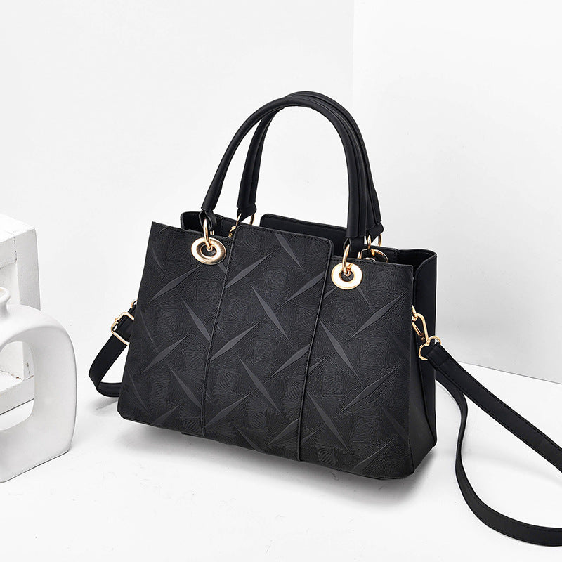 Women's Graceful Cool Popular Trendy Embossed Handbags